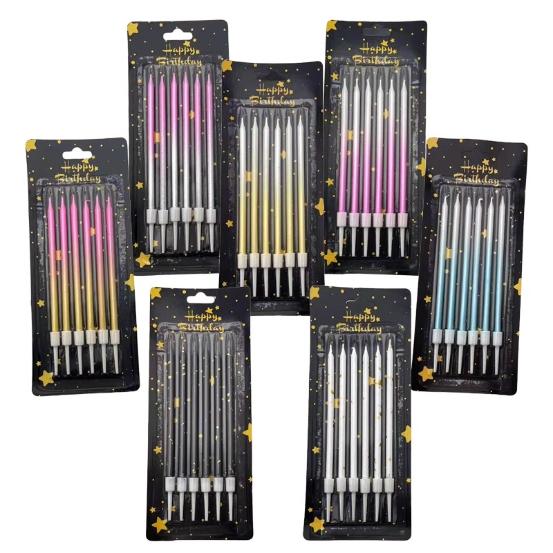 Candle Supplies Usa - 30/50 Doos Kleurverloop Verjaardag Kaars Taart