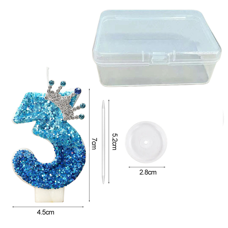 Creatieve Peacock Blue Crown d - Candle Supplies Usa recensie en prijs