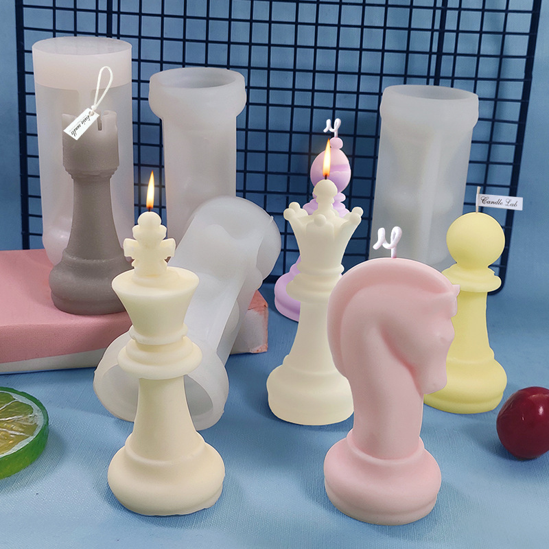 Schaakstukjes Kaarsen Silicone - Candle. Queen recensie en prijs