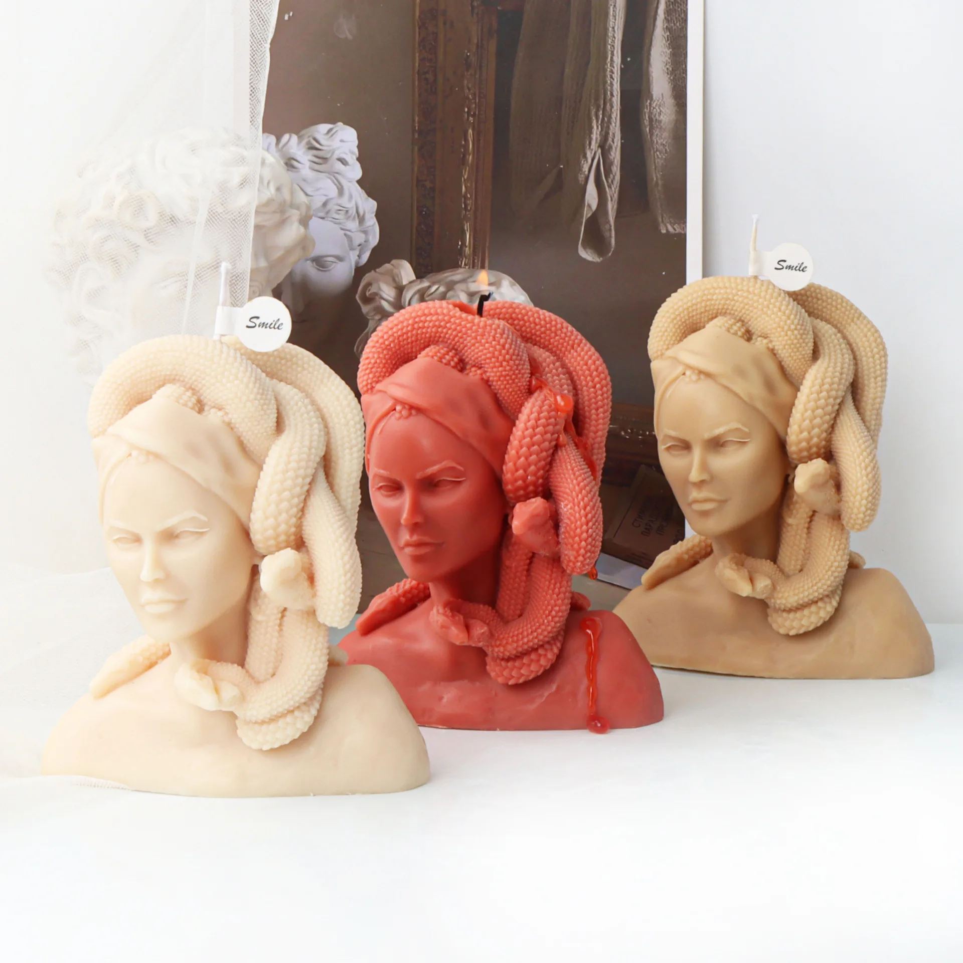 DIY Half lichaam schedel hoofd - Candle. Queen recensie en prijs