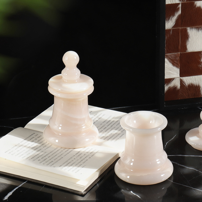 Witte Jade Onyx Lege Kaarshoud - Candle. Queen recensie en prijs