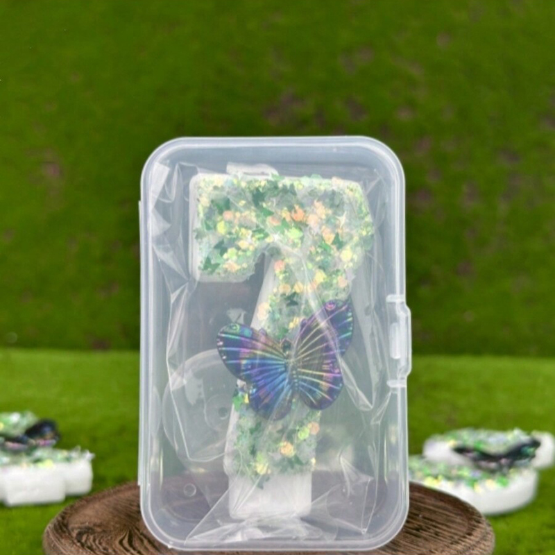 1Pc Groene Pailletten Nummer 0 - Candle Supplies Usa recensie en prijs
